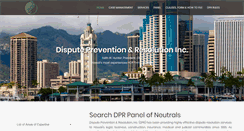 Desktop Screenshot of dprhawaii.com